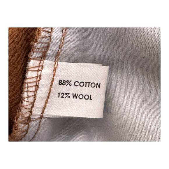 Peter Millar Pants Men’s 33 Brown Wool Cotton Blend Brushed Twill - Picture 11 of 12